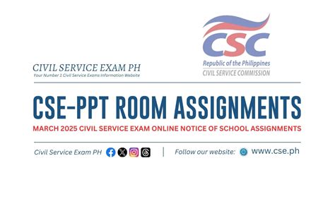 cse room assignment|csc school assignment.